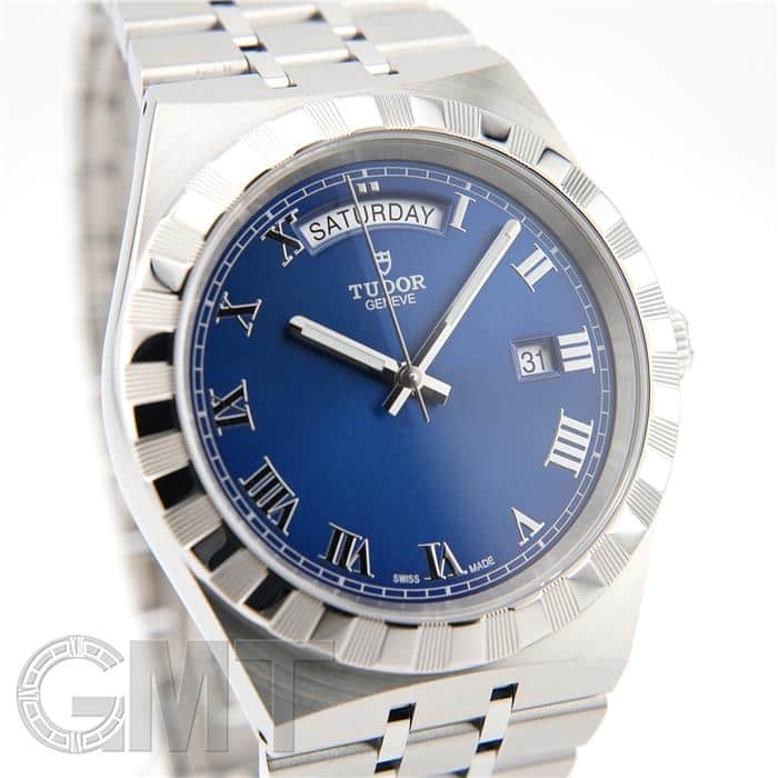 チュードル TUDOR 28600 ロイヤル デイデイト 自動巻き ネイビー チュードル TUDOR 28600 ロイヤル デイデイト 自動巻き ネイビー