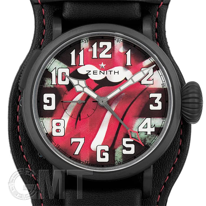 新品)ZENITH ゼニス パイロット タイプ20 GMT ローリング・ストーンズ
