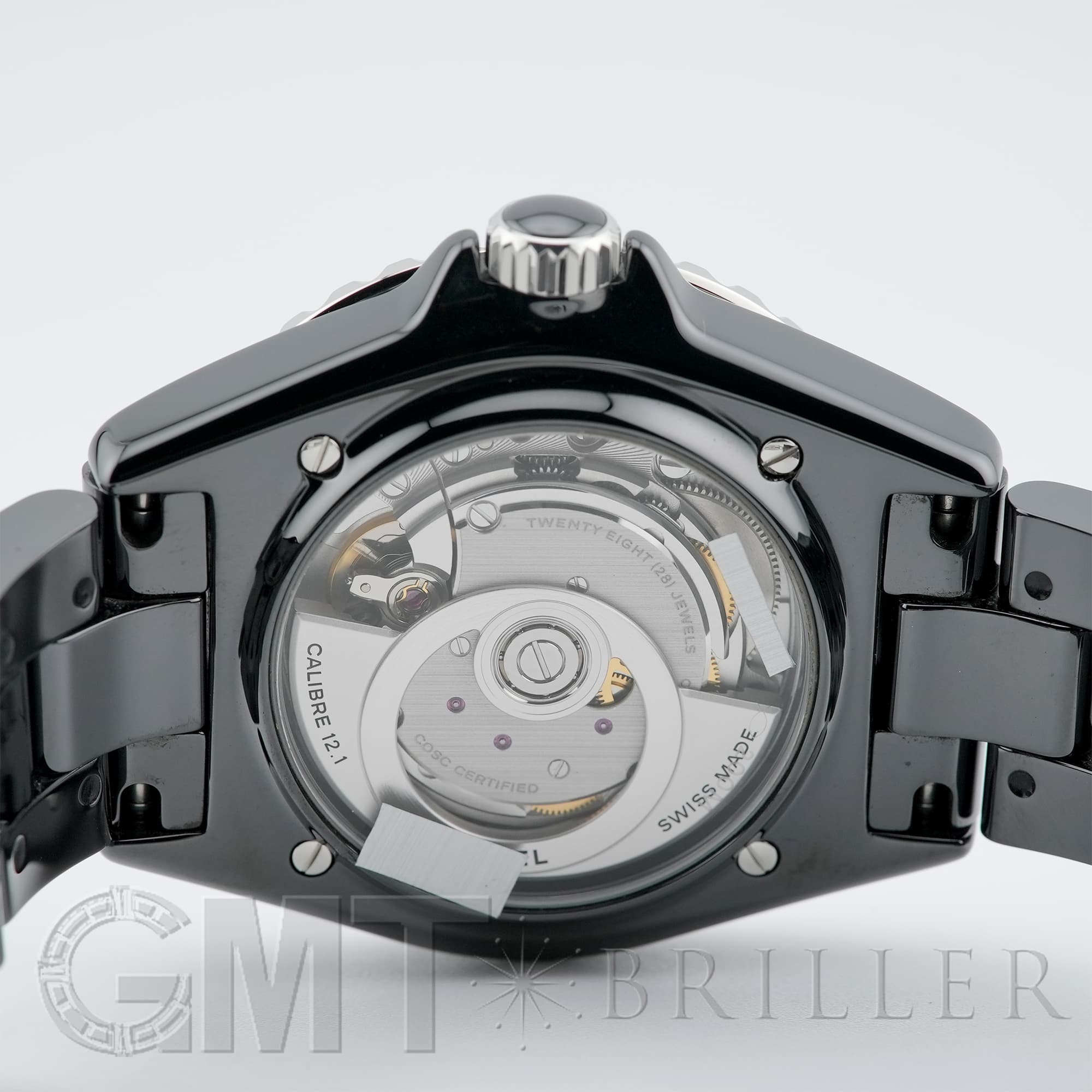 中古)CHANEL シャネル J12 38mm H5697 ブラックセラミック（商品ID