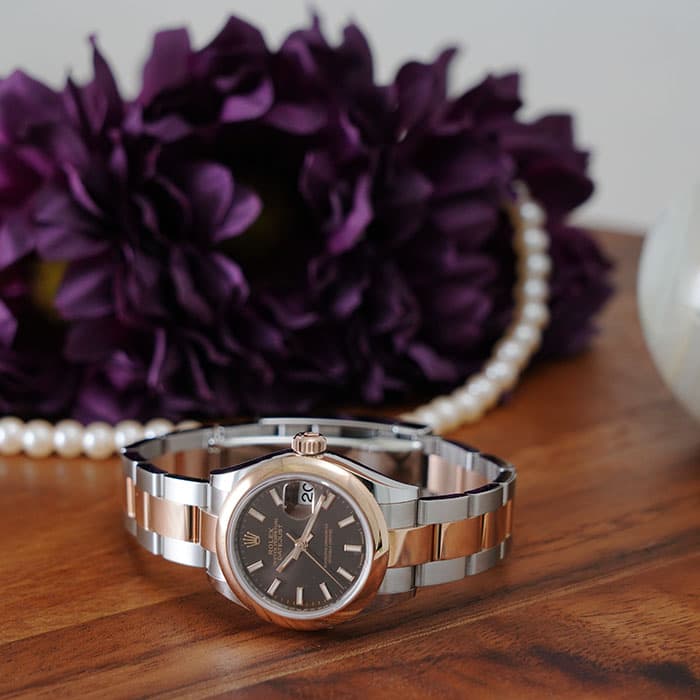 新品)ROLEX ロレックス デイトジャスト 279161 チョコレート（商品ID