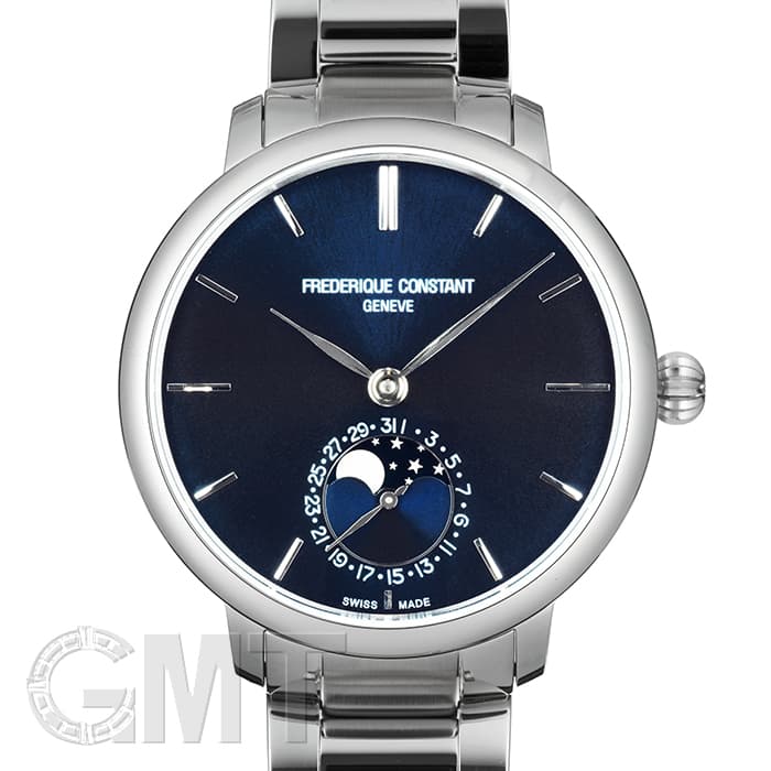 【未使用】FREDERIQUE CONSTANT スリムライン ムーンフェイス 中古)FREDERIQUE CONSTANT フレデリック・コンスタント スリムライン