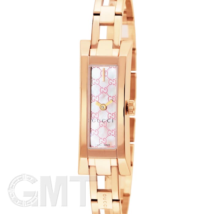 GUCCI】美品グッチ シングルモンク ゴールド金具 刻印ロゴ