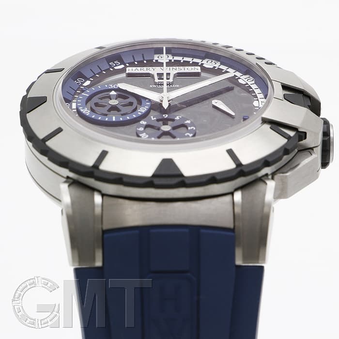 新品)HARRY WINSTON ハリー・ウィンストン オーシャン スポーツ クロノ