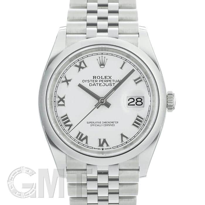 新品)ROLEX ロレックス デイトジャスト 36 126200 ホワイトローマ