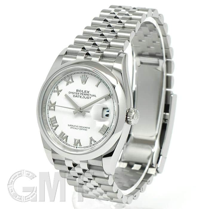新品)ROLEX ロレックス デイトジャスト 36 126200 ホワイトローマ