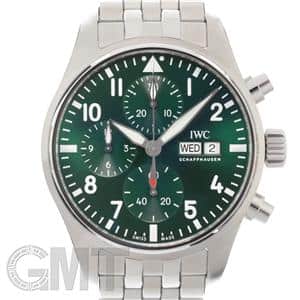IWC インターナショナルウォッチカンパニー パイロットウォッチ クロノグラフ 41 グリーン IW388104 メイン