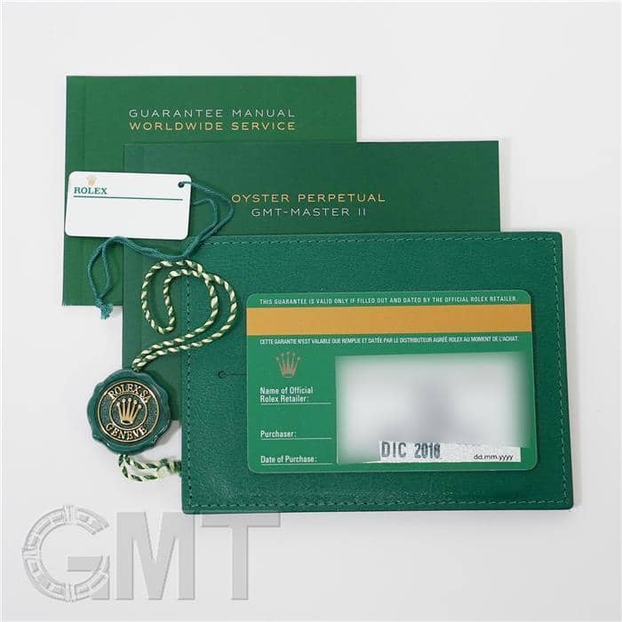 1【美品】ROLEX ロレックス 箱のみGMT-Master II用 冊子タグ付 楽天市場】【中古】美品 ギャラ付 ロレックス GMTマスターII