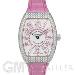 FRANCK MULLER フランク・ミュラー ヴァンガード V29QZ シルバーピンク ダイヤモンド メイン