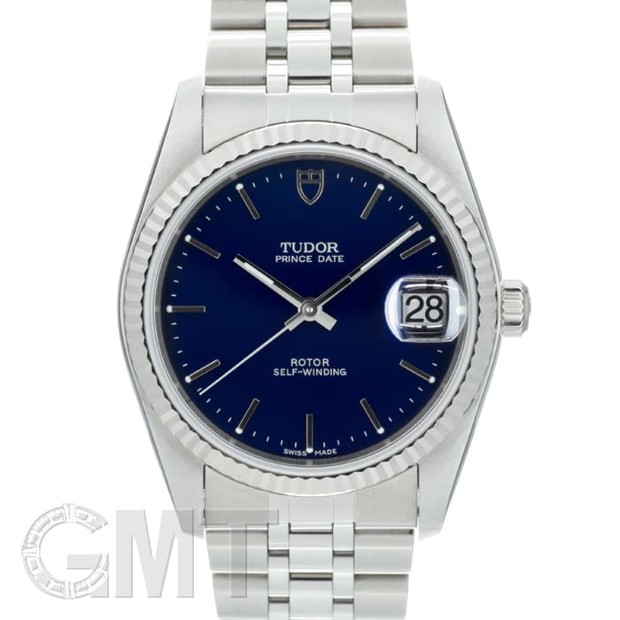 中古)TUDOR チューダー プリンス デイト 74034 ブルー（商品ID