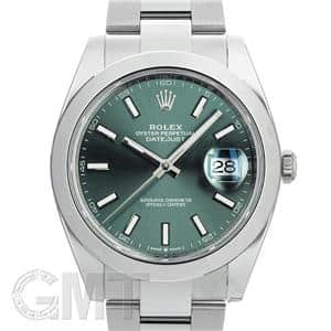 新品)ROLEX ロレックス デイトジャスト 41 126300 ミントグリーン