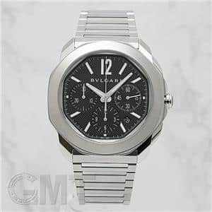 BVLGARI ブラック アナログ腕時計 102121 Bvlgari Octo