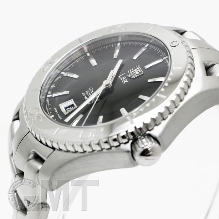 中古)TAG HEUER タグ・ホイヤー リンク キャリバー5 ブラック WJ201A