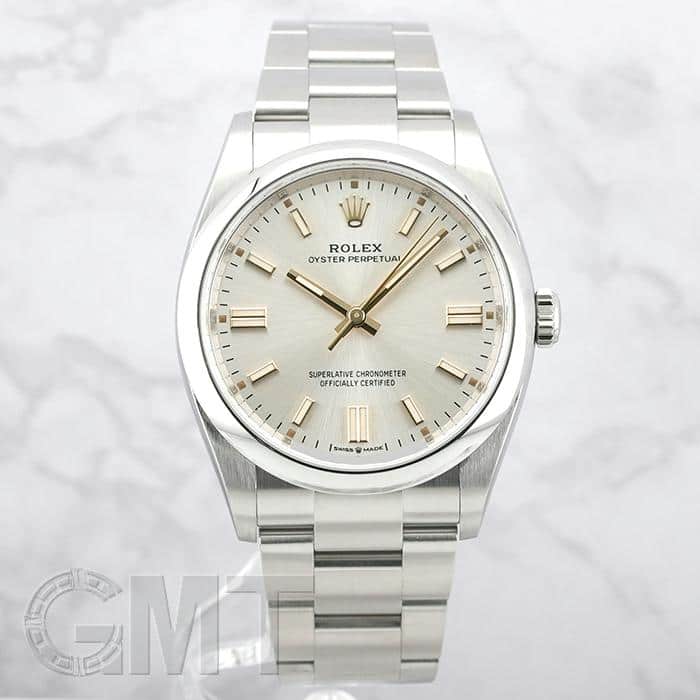 中古)ROLEX ロレックス オイスターパーペチュアル 36 126000 シルバー