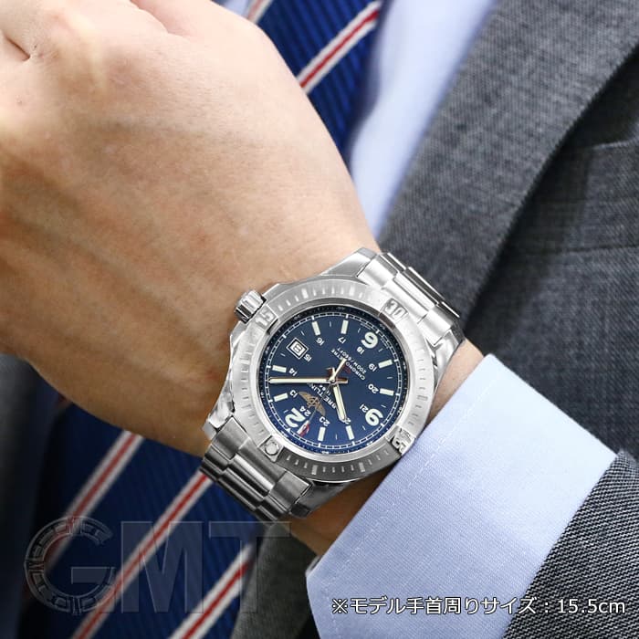 ブライトリング コルト 腕時計(クォーツ) 新品)BREITLING ブライトリング コルト クォーツ マリナーブルー