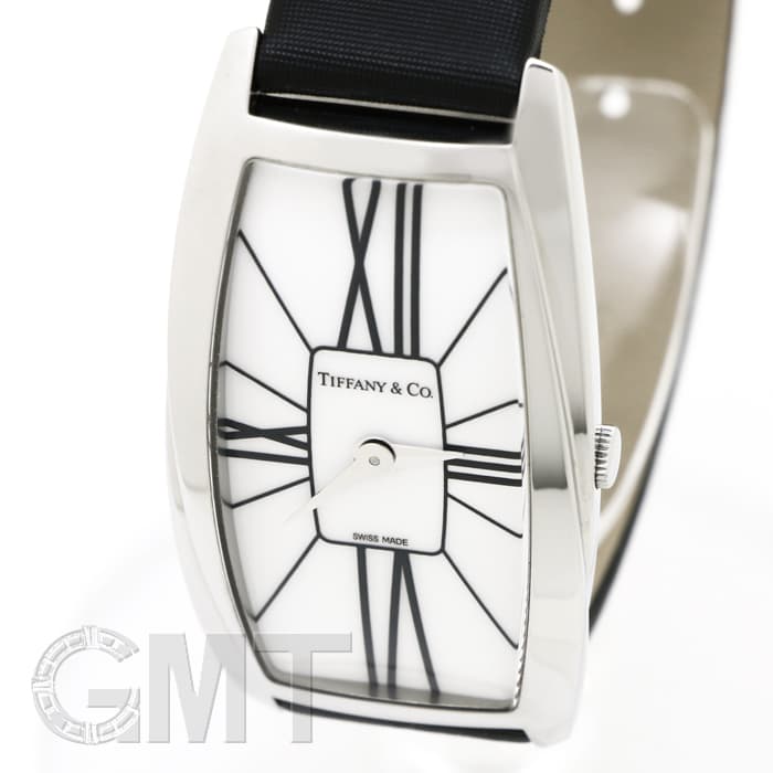ティファニー Tiffany &amp; Co. 腕時計 ジェメア Z6401.10.10A19A00A トノー ブラック文字盤 ローマンインデックス SS クオーツアナログ 【中古】 新品)TIFFANY & Co. ティファニー ジェメア Z6401.10.10A20A40A（商品