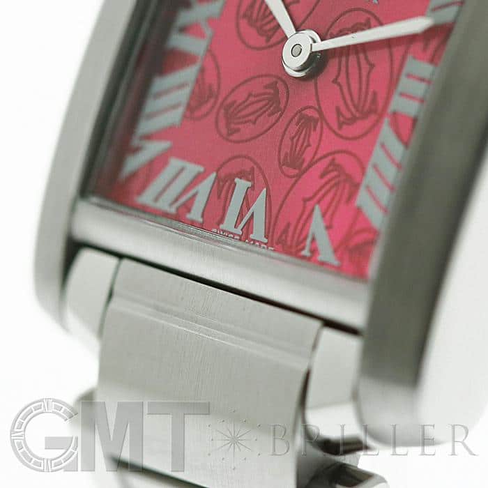 中古)CARTIER カルティエ タンク フランセーズ SM W51030Q3 ラズベリー