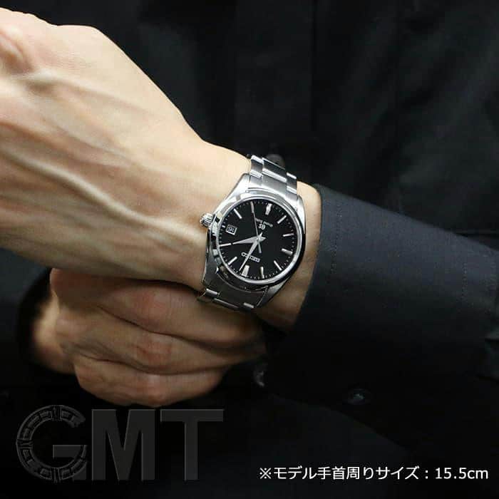中古)SEIKO セイコー グランドセイコー クォーツ ブラック SBGX061 