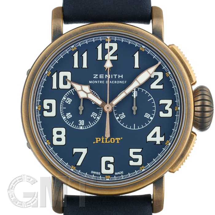 新品)ZENITH ゼニス パイロット タイプ20 クロノグラフ エクストラ