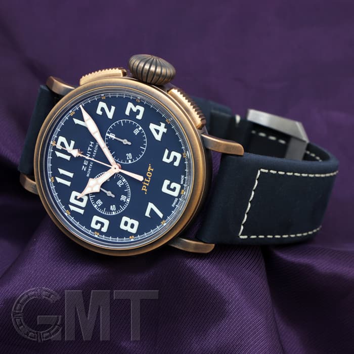 新品)ZENITH ゼニス パイロット タイプ20 クロノグラフ エクストラ