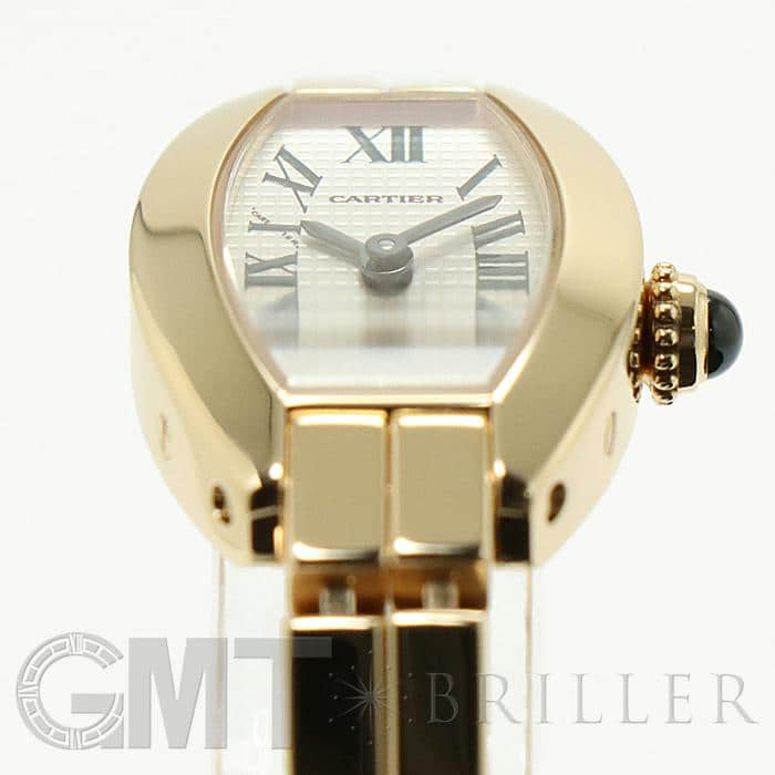 カルティエ ミニトノーラニエール YG W15361X3 YG クォーツ 中古)CARTIER カルティエ ミニトノーラニエール W15361X3（商品ID
