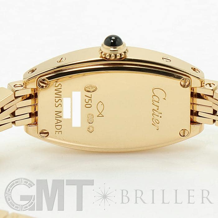 カルティエ ミニトノーラニエール YG W15361X3 YG クォーツ 中古)CARTIER カルティエ ミニトノーラニエール W15361X3（商品ID