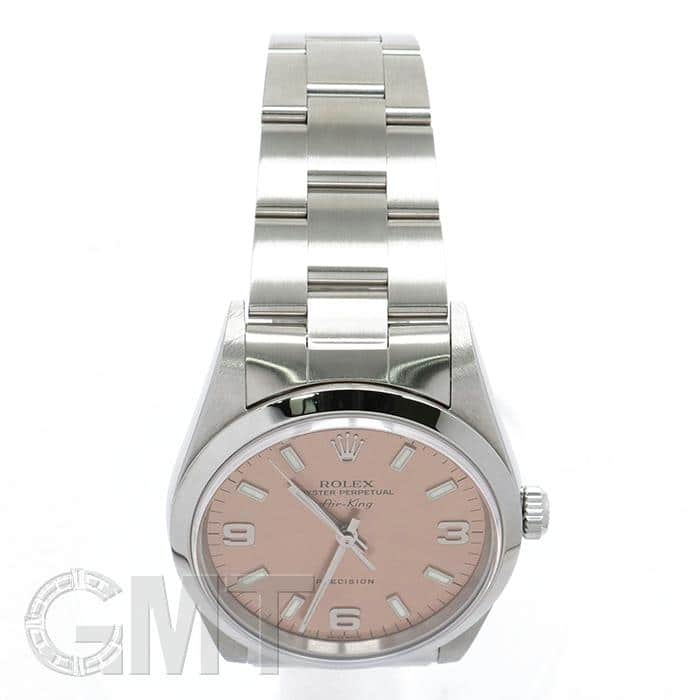 中古)ROLEX ロレックス エアキング 14000M 34mm ピンク F番（商品ID