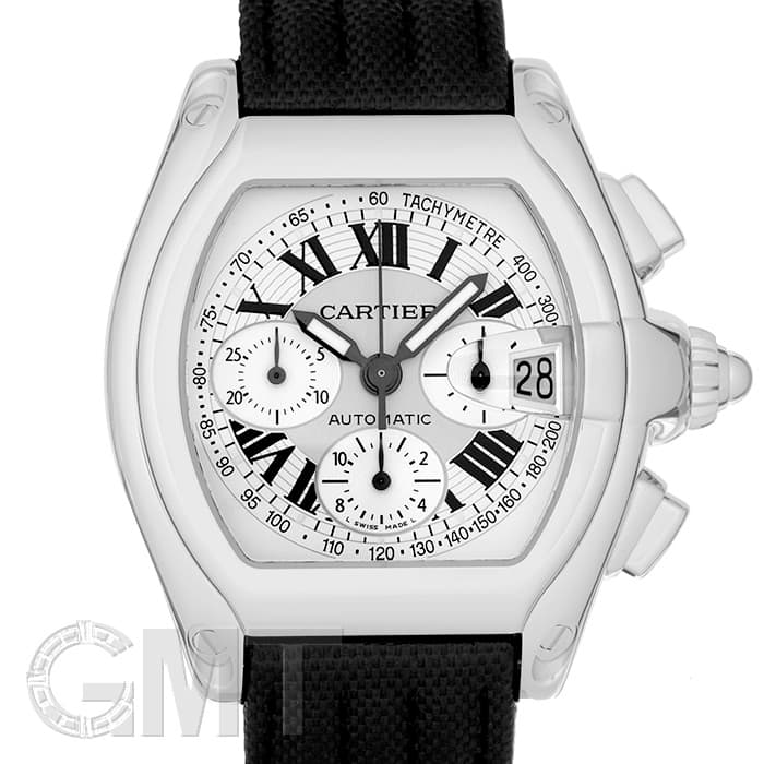中古)CARTIER カルティエ ロードスター クロノグラフ W62006X6（商品ID