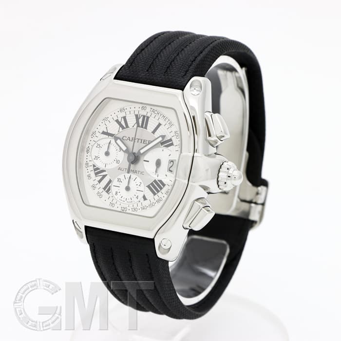 中古)CARTIER カルティエ ロードスター クロノグラフ W62006X6（商品ID