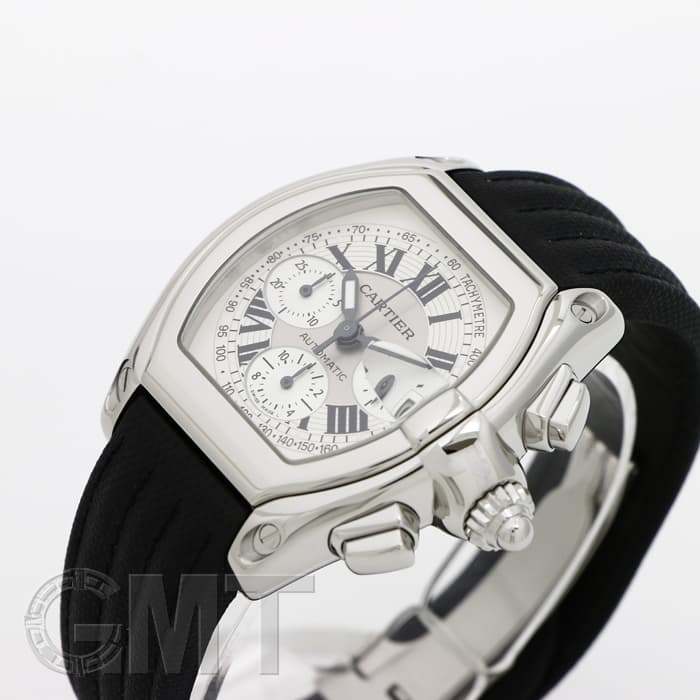 中古)CARTIER カルティエ ロードスター クロノグラフ W62006X6（商品ID