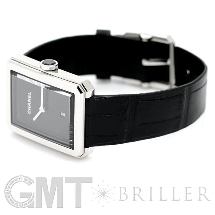 中古)CHANEL シャネル ボーイフレンド H4884 ブラック（商品ID