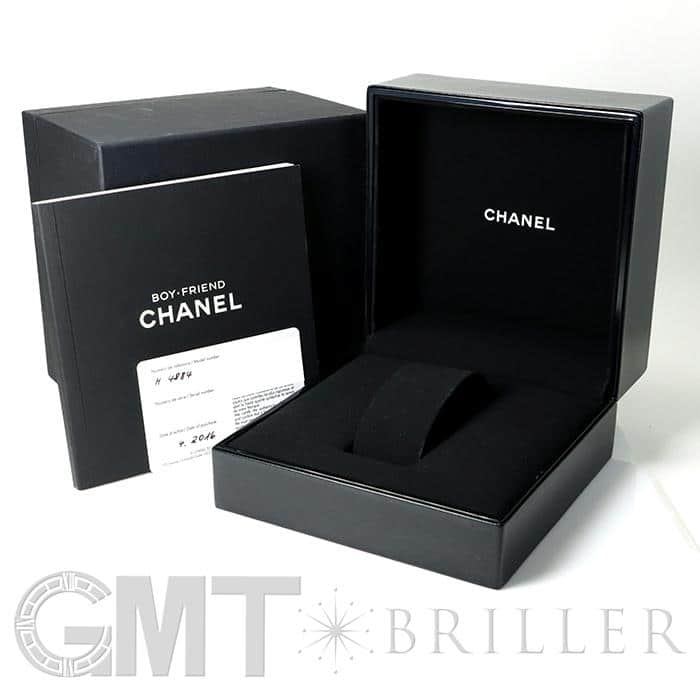 中古)CHANEL シャネル ボーイフレンド H4884 ブラック（商品ID