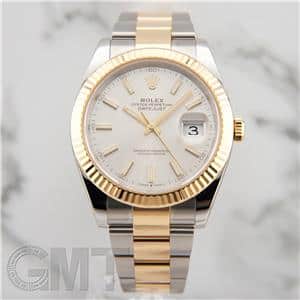 ROLEX ロレックス デイトジャスト 41 126333 シルバー オイスターブレスレット メイン