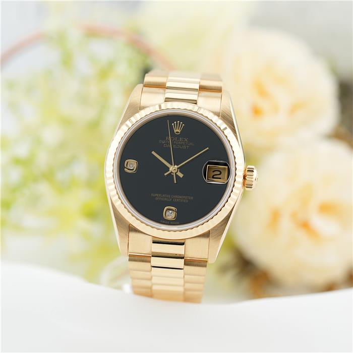 中古)ROLEX ロレックス デイトジャスト 682782BR オニキス（商品ID