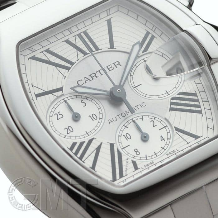 中古)CARTIER カルティエ ロードスター クロノグラフ W62019X6（商品ID