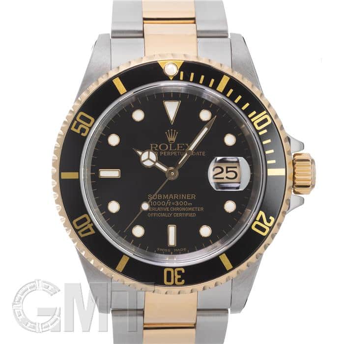 中古)ROLEX ロレックス サブマリーナー 16613 ブラック（商品ID