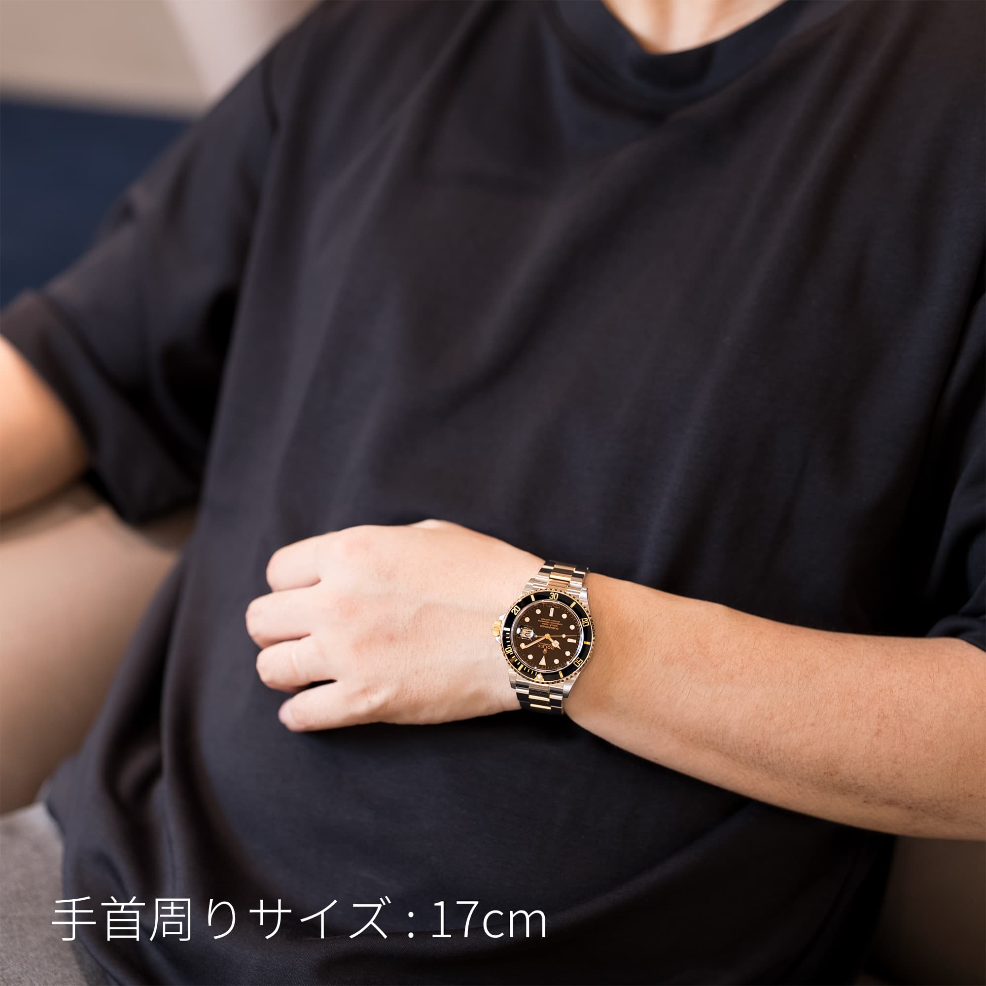 ROLEXサブマリーナーの16613のブラックベゼルです。 【公式通販】