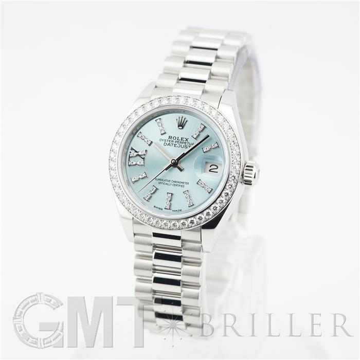 中古)ROLEX ロレックス デイトジャスト 28 279136RBR アイスブルー