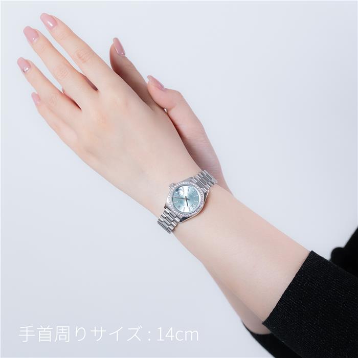 中古)ROLEX ロレックス デイトジャスト 28 279136RBR アイスブルー