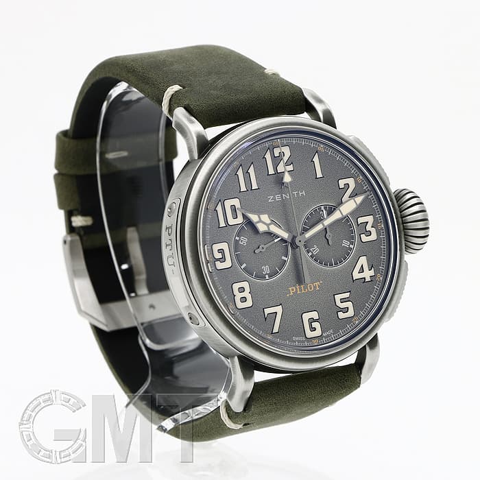 新品)ZENITH ゼニス パイロット タイプXX Ton-Up 11.2430.4069/21.C773