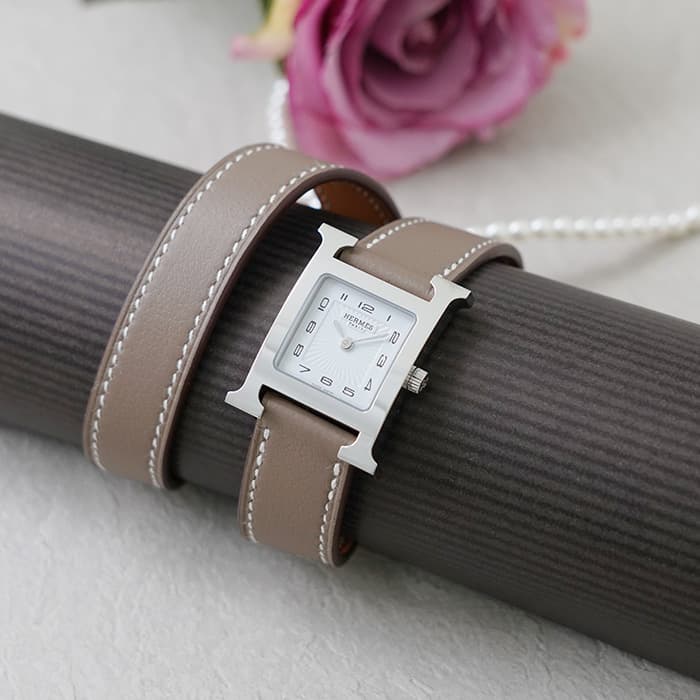 新品)HERMES エルメス Hウォッチ HH1.210.131/WW1821 036714WW00 H