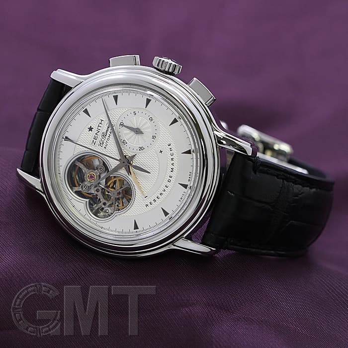 始まりの町 [FIN] 3枚セット 中古)ZENITH ゼニス クロノマスター Tオープン シルバー