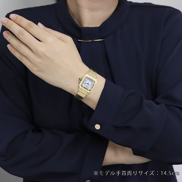 中古)CARTIER カルティエ サントス ガルベ オートマティック SM