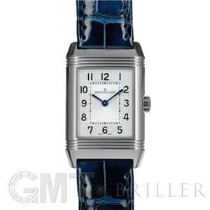JAEGER LECOULTRE ジャガー・ルクルト レベルソ クラシック スモール デュエット シルバー SS 革 Q2668432 メイン