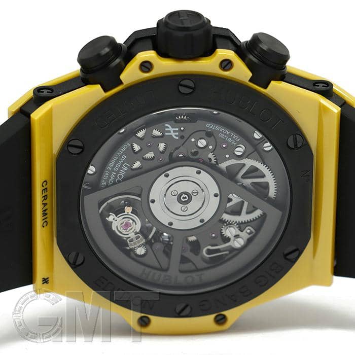 新品)HUBLOT ウブロ ビッグバン ウニコ イエローマジック 441.CY.471Y