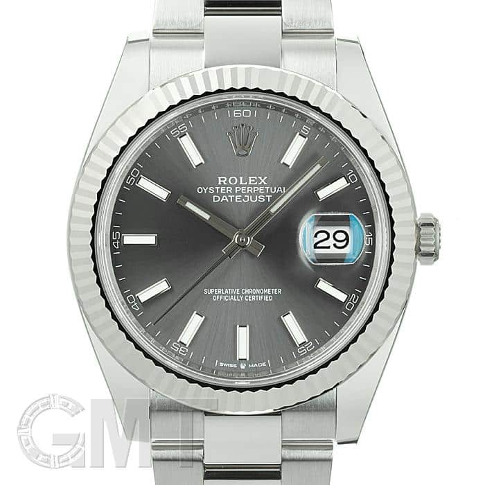 中古)ROLEX ロレックス デイトジャスト 41 126334 スレート オイスター