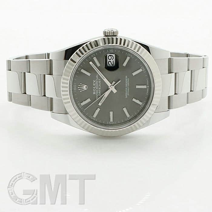 中古)ROLEX ロレックス デイトジャスト 41 126334 スレート オイスター