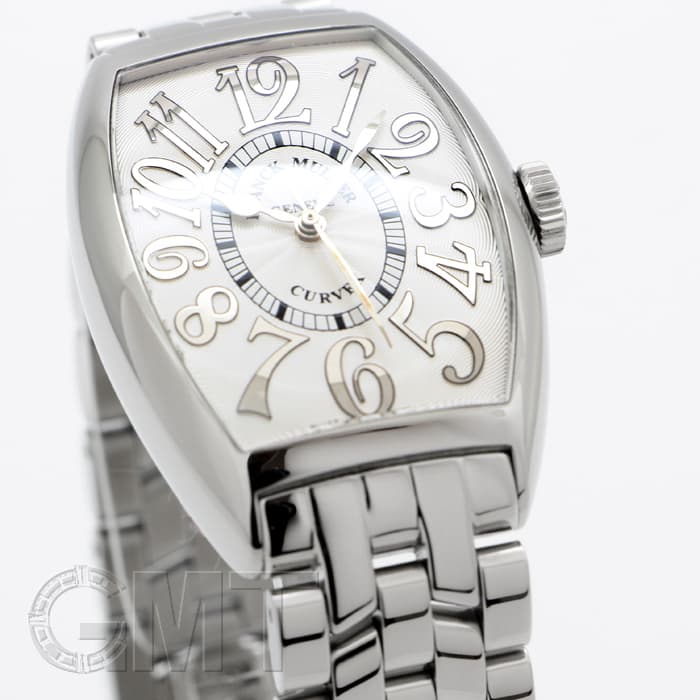 FRANCK MULLER フランクミュラー トノーカーベックス レリーフ 8880SC DT REL シルバー ギョーシェ SS ステンレス メンズ 自動巻き トノウ カーベックス 【6ヶ月保証】【中古】【腕時計】 新品)FRANCK MULLER フランク・ミュラー トノーカーべックス 5850SC