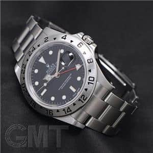 ROLEX ロレックス エクスプローラー II 16570 ブラック メイン