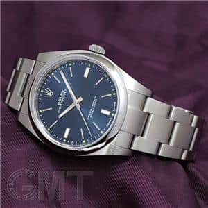 ROLEX ロレックス オイスターパーペチュアル 39 114300 ブルー メイン