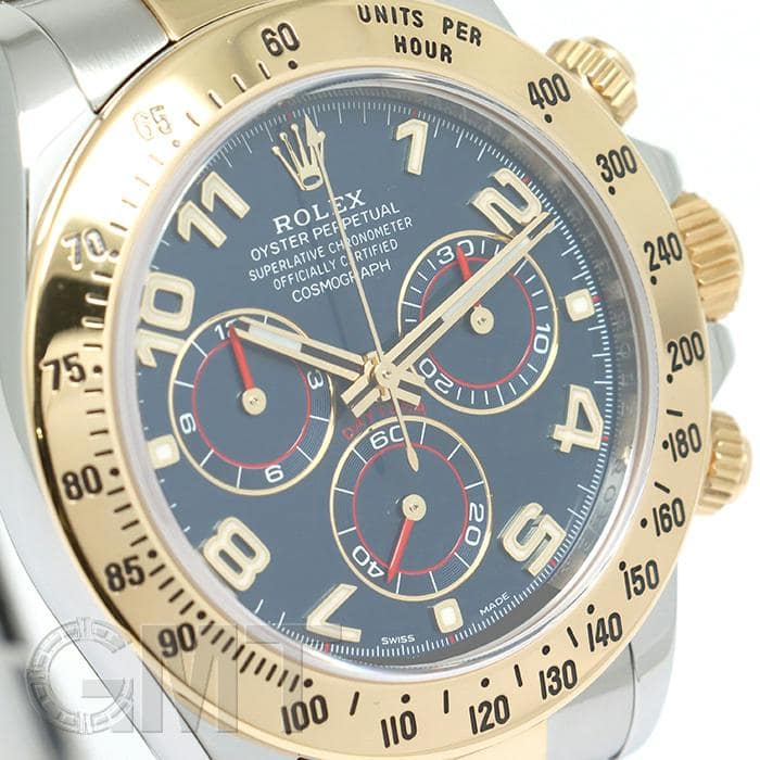 中古)ROLEX ロレックス デイトナ 116523 ブルー アラビア（商品ID